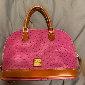 Dooney and Burke Ostrich Handbag
